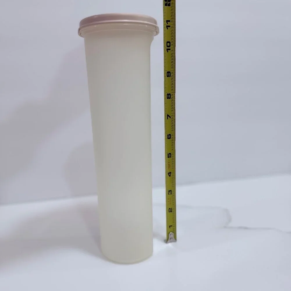 Vintage Tupperware Modular Mates‎ Pasta Keeper Dispenser Pink Lid #1661-2